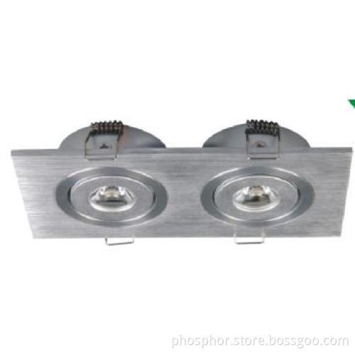 LED Ceiling Lights in Square Shape 2*1W